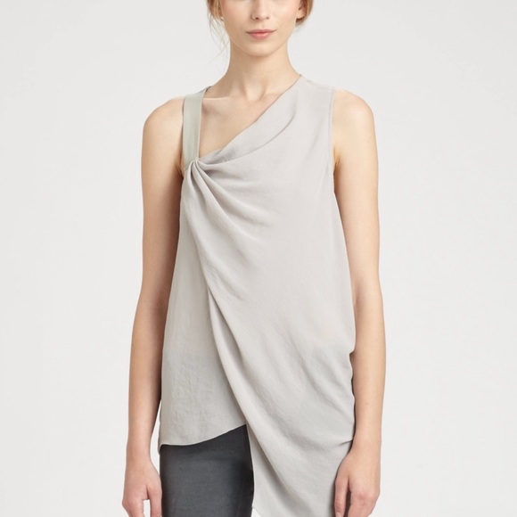 トップス helmut lang archive drape design tops Helmut Lang Draped Scarf Top | HELMUTLANG.COM